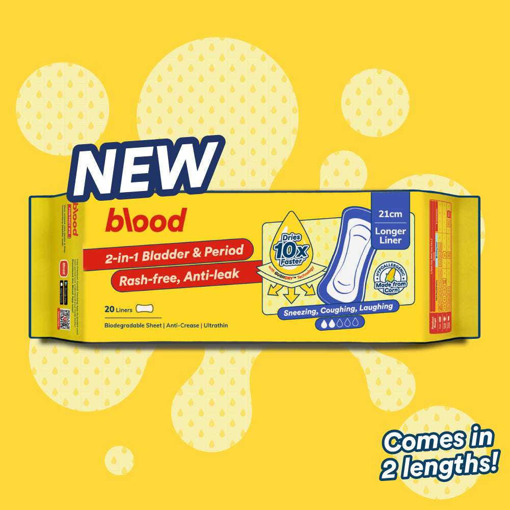 2-in-1 Period & Bladder Leak Liners