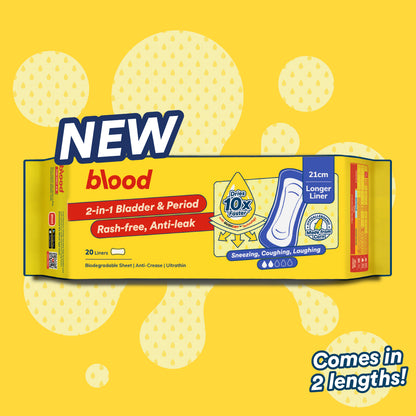 2-in-1 Period & Bladder Leak Liners