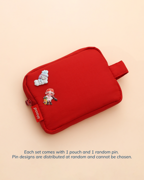 [Not for sale] Blood Period Squad Kit (1 Pouch + 1 Random Pins)