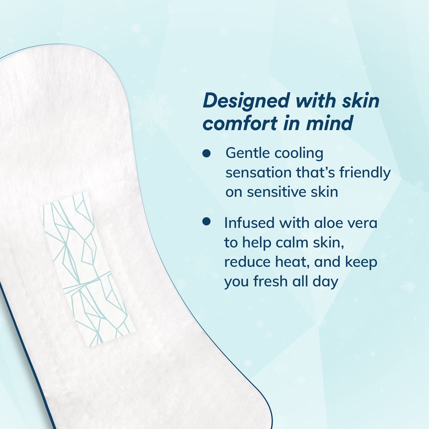 [NEW] Cooling AloeV Longer Liner (18cm) ❄️