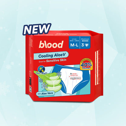 [NEW] Cooling AloeV 360° Panty Pads (18cm) ❄️