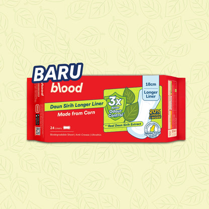 Daun Sirih Corn Longer Liner 18cm