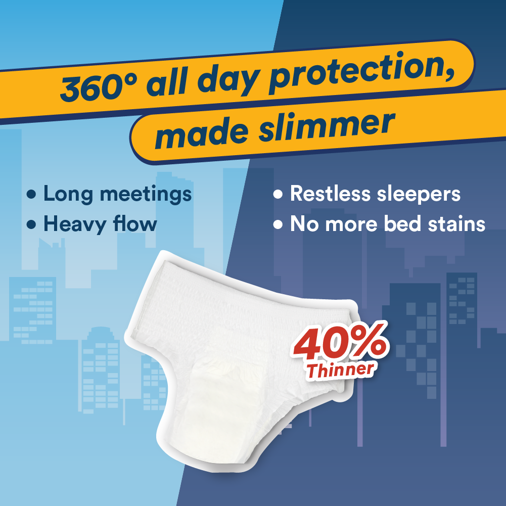 360° All-day Protection Panty Pads