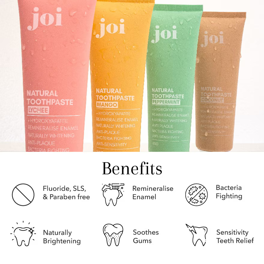 [NOT FOR SALE] - JOI Natural Toothpaste Pouch (x4 Flavours)