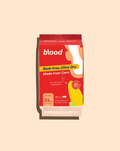 Blood 玉米超薄卫生棉
